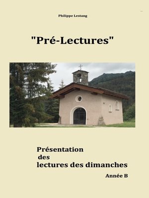 cover image of Pré-lectures B